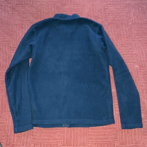 The North Face Navy Zip-Up fleece sweater / light jacket - Picture 9 of 13